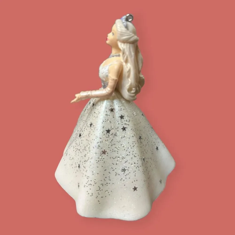 ✨ BARBIE CELEBRATION CHRISTMAS ORNAMENT 2001 HALLMARK COLLECTOR'S KEEPSAKE